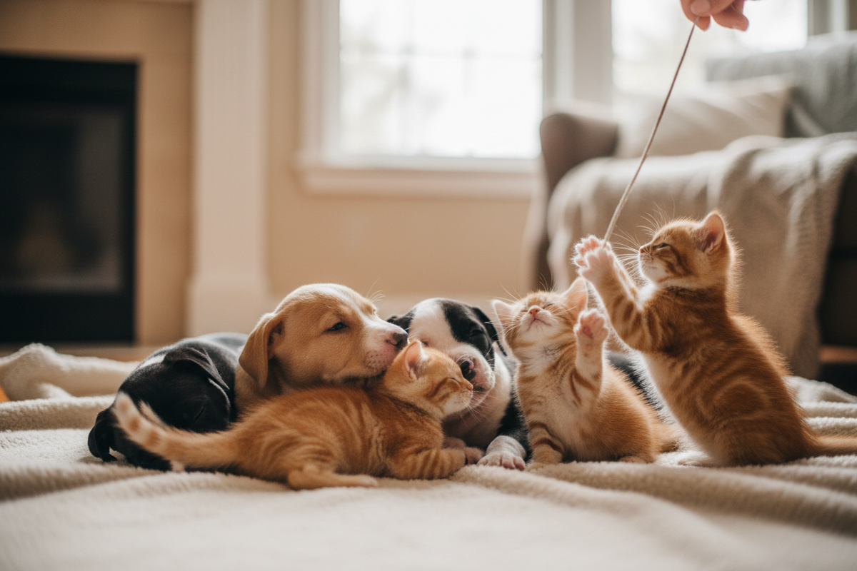 new kitten or puppy? -PetAmpLife